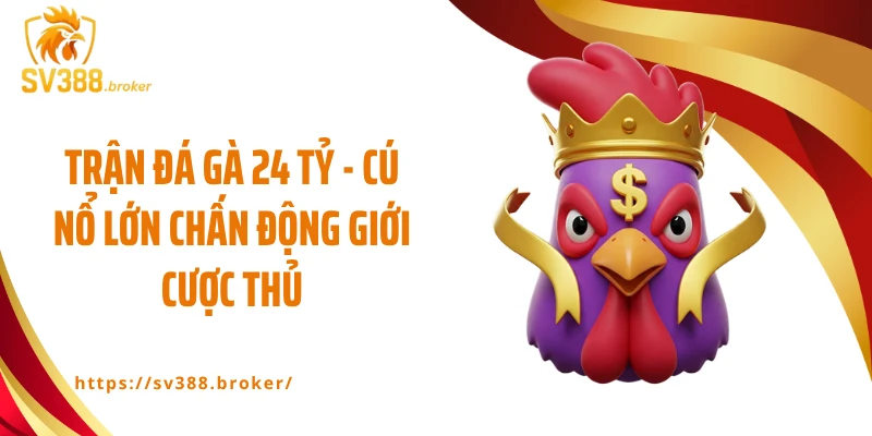 Trận đá gà 24 tỷ